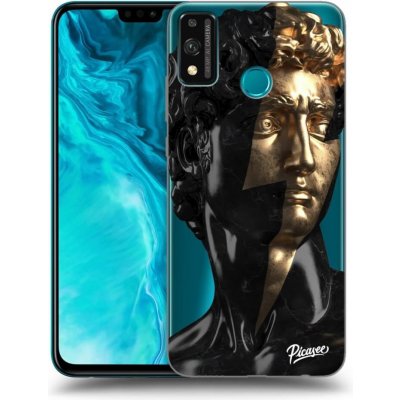 Pouzdro Picasee silikonové Honor 9X Lite - Wildfire - Black čiré – Zboží Mobilmania