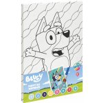 Grafix Malování na plátno 30x20 cm barvy a štětec Bluey – Hledejceny.cz