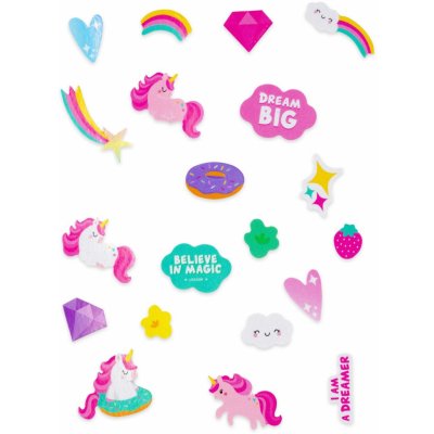 Legami Reflective Bicycle Stickers Ride With Style Unicorn – Zboží Dáma