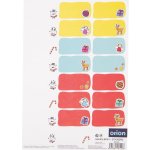 Vánoční samolepky na dárky Orion / obdélník / bez textu / 23 ks – Hledejceny.cz