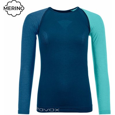 Ortovox 185 Merino Tangram Ls W Women's thermal long-sleeved t-shirt