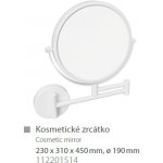Bemeta 112201514 White kosmetické zrcátko oboustranné – Zboží Dáma