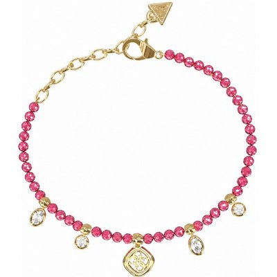 Guess Pozlacený náramek Jaipur Splendor JUBB06145JWYGFC 18,4 cm – Hledejceny.cz