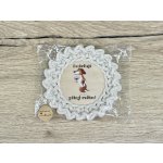 Ručně háčkovaný podtácek - Dodržuji pitný režim – Hledejceny.cz