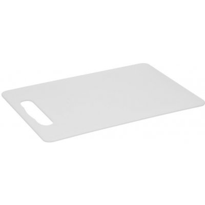 Kuchyňské prkénko STREND Pro, na krájení, plastová, bílá, 33,5x23 cm – Zboží Mobilmania