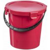 Úklidový kbelík Plast Team Kbelík s víkem Berry 5 l tmavě šedý