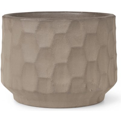 Kameninový květináč Gro Brown Sand 21,5 cm Kähler – Hledejceny.cz