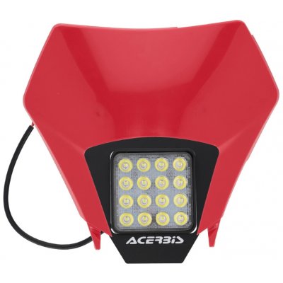 Acerbis maska se světlem VSL Led Gas Gas EC/ECF 24-26 červená | Zboží Auto