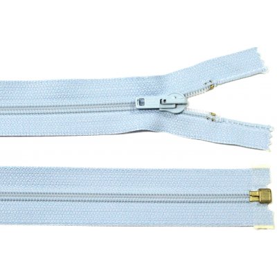 Spirálový zip no.5 rozepínací 90cm - více barev color: 585 pastelová modrá – Hledejceny.cz