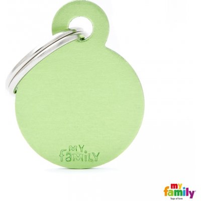 My Family Známka Basic Allu kroužek malý zeleny – Zboží Mobilmania
