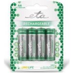 ETA AA 2600mAh 4ks R06CHARGE26004 – Zboží Živě