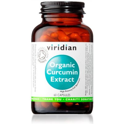 Viridian Bio extrakt z kurkumy 60 kapslí – Hledejceny.cz