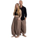 Harémové kalhoty Sultánky MILD hnědé – Zboží Mobilmania