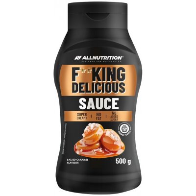 ALLNUTRITION F**king Delicious Sauce slaný karamel 500 g – Zbozi.Blesk.cz