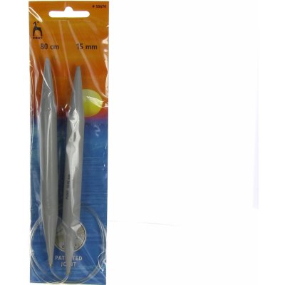 Jehlice kruhové 80 cm, 15 mm – Zboží Dáma
