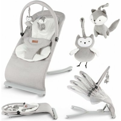 Kidwell Rubi Gray/white houpací lehátko – Hledejceny.cz