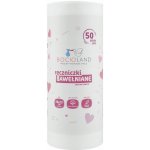 BocioLand Jednorázové, hypoalergenní bavlněné ručníky pro novorozence 50 ks – Zboží Dáma