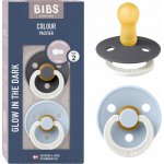 BIBS colour Iron Baby Blue noční 2 ks – Sleviste.cz
