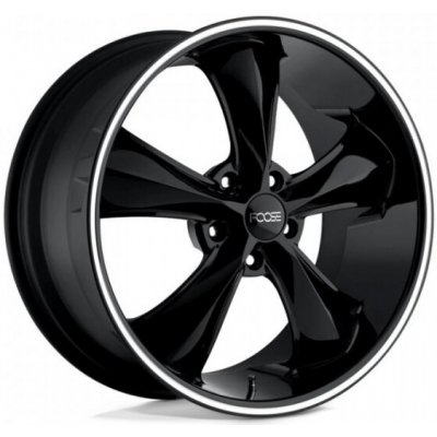 Foose F104 LEGEND 8x18 5x120,65 ET1 gloss black milled | Zboží Auto