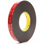 3M oboustranná silně lepicí akrylová páska 19 mm x 3 m černá – Hledejceny.cz