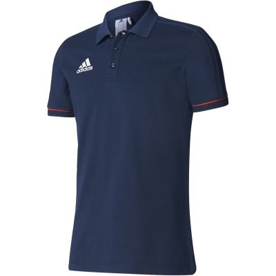 adidas Performance TIRO17 CO polo tmavě modrá oranžová bílá – Hledejceny.cz