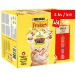 Friskies cat hovězí kuře.kachna jehně kachna ve šťávě 24 x 85 g – Hledejceny.cz