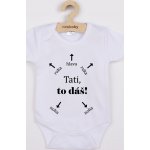 NEW BABY Body s potiskem New Baby Tati to dáš! – Zboží Mobilmania