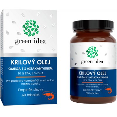 Green idea Krilový olej tobolky 60 ks – Hledejceny.cz