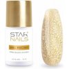 Gel lak Starnails efektový závěrečný gel lak Uv Led Polish Pro Quick Finish gold Brilliant 5 ml