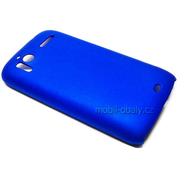 Pouzdro a kryt na mobilní telefon Pouzdro Faceplate HTC Sensation 4G pevné modré
