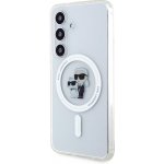 Karl Lagerfeld IML Glitter Karl and Choupette MagSafe Samsung Galaxy S24 čiré – Hledejceny.cz