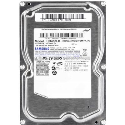 Samsung 400GB PATA IDE/ATA 3,5", HD400LD – Sleviste.cz