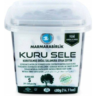 Marmarabirlik Olivy černé sušené s peckou S 400 g – Zboží Dáma