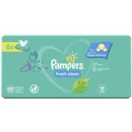 Pampers Fresh Clean Dětské vlhčené ubrousky 6 x 80 ks – Hledejceny.cz