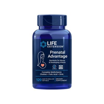 Life Extension Prenatal Advantage 120 měkké gelové tablety – Zboží Mobilmania