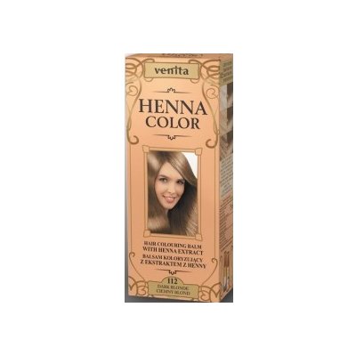 Venita Henna barva na vlasy 112 Dark Blond 75 ml