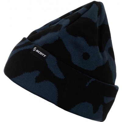 Scott Beanie Jacquard Black/Dusk Blue – Hledejceny.cz