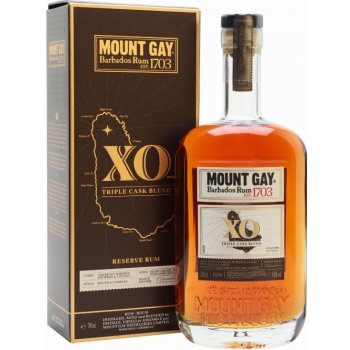 MOUNT GAY XO Extra OLD 43% 0,7 l (karton)