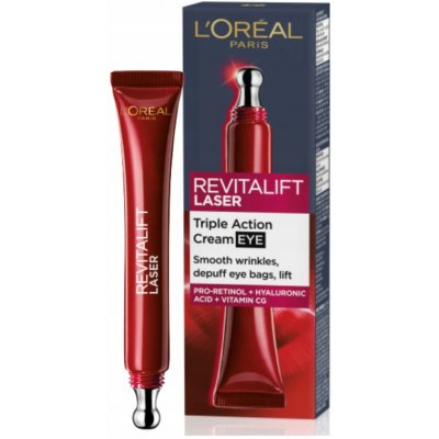 L'Oreal Paris Revitalift Laser X3 oční krém proti vráskám 15 ml – Hledejceny.cz