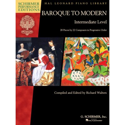 Baroque to Modern Intermediate Level snadné skladby pro klavír – Zboží Mobilmania