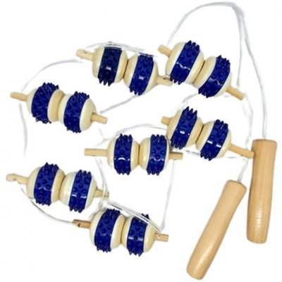 Adonis Masážní pás dřevo pryž – Zboží Dáma