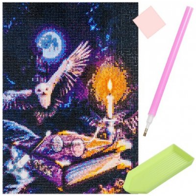 ISO Diamantové malování Sova 30 x 40 cm 16217 – Sleviste.cz