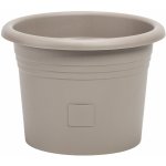 Plastia Samozavlažovací květináč Narza taupe 50 cm – Zboží Dáma