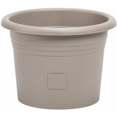 Plastia Samozavlažovací květináč Narza taupe 50 cm – Zboží Dáma