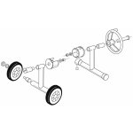 Stojany navijáku pojízdné nerez – Sleviste.cz