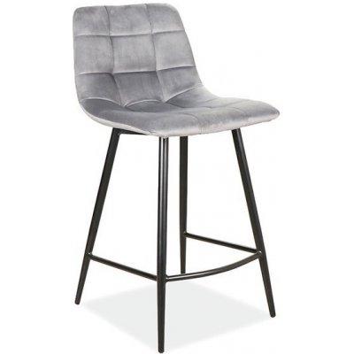 Signal Mila Velvet šedá + černá – Zboží Dáma