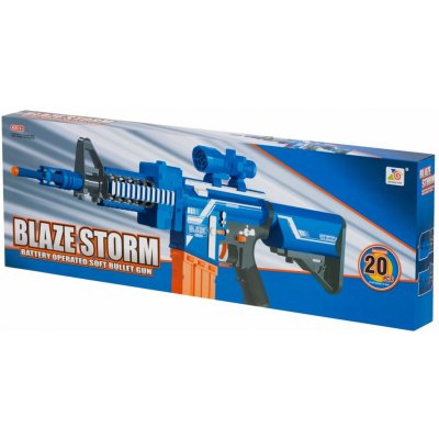 KIK KX6678 dětská pistole Blaze Storm Battery operatted soft bullet gun – Hledejceny.cz