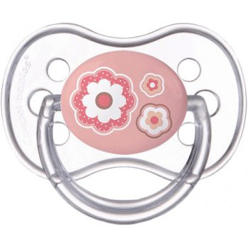 Canpol babies Newborn baby šidítko silikon třešinka růžová