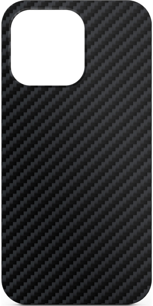 Pouzdro Epico Carbon iPhone 13 Pro s podporou uchycení MagSafe - černé
