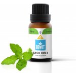 BEWIT Bazalka Posvátná tulsi Esenciální olej 15 ml – Hledejceny.cz